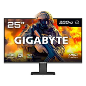 Imagem da oferta Monitor Gamer Gigabyte 25", FHD, 200Hz, 1ms, IPS, VRR, FreeSync Premium, HDR 10, Alto-falante Embutido GS25F2-SA