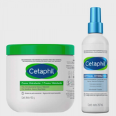 Imagem da oferta Kit Cetaphil Creme Hidratante 453g + Optimal Hydration Sérum Hidratante Corporal Spray 207ml