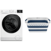 Imagem da oferta Lava e Seca Electrolux 11kg Branca Inverter LSP11 + Cesto Dobrável para Roupas Electrolux