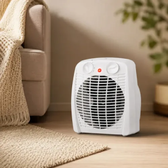 Imagem da oferta Aquecedor Elétrico 2 Em 1 Kian Branco 1800w Aq100 2 Níveis De Aquecimento + Ventilação