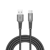 Imagem da oferta Cabo USB-C I2GO 2m 2,4A Nylon Trançado Chumbo - I2GO PRO