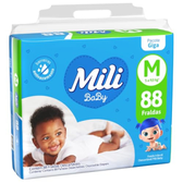 Imagem da oferta Fralda Mili Baby M 88 unidades
