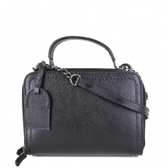 Imagem da oferta Bolsa Couro Shoestock Crossbody Box Feminina Preto - Shoestock