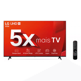 Imagem da oferta Smart TV LG 55" 4K Ultra HD Processador a5 Ger7 AI Alexa/Chromecast integrado - 55UT8050PSA