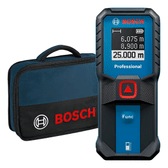 Imagem da oferta Trena A Laser Bosch Profissional Digital Medidor De Distancia Com Bolsa Alcance De 25m - Glm 2523