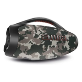 Imagem da oferta Caixa De Som Boombox Plus Aiwa Bbs-01-bg 200w Bluetooth 30h Ip66 Usb Cinza