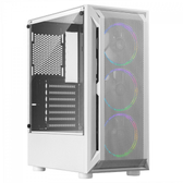 Imagem da oferta Gabinete Gamer Ninja Perseus Mid Tower RGB ATX White Sem Fonte Com 3 Fans