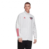 Imagem da oferta Jaqueta Corta-Vento São Paulo Treino 20/21 Adidas Masculina - Branco