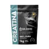 Imagem da oferta Creatina Suplemento Monohidratada em Pó 100% Pura Importada - Soldiers Nutrition
