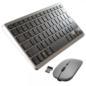 Imagem da oferta Kit Teclado E Mouse Sem Fio Bluetooth Recarregável Abnt Br