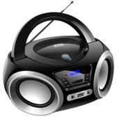 Imagem da oferta Caixa de Som Rádio Portátil Boombox Lenoxx Bluetooth CD USB BD1370 - Lenox