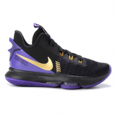 Imagem da oferta Tênis Nike Lebron Witness V - Preto e Dourado