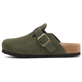 Imagem da oferta Mule de Couro Genuíno com Fivela - Comwarm