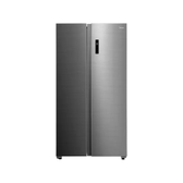 Imagem da oferta GeladeiraRefrigerador Midea Smart Frost Free Side by Side Inox 511L MDRS710FGD46 - Geladeira Refrigerador Side by Side