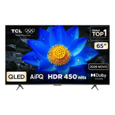 Imagem da oferta Smart TV TCL 65 Polegadas QLED 4K P8LS WiFi Bluetooth Google TV HDR10+ 120 Hz DLG VRR 65P8LS