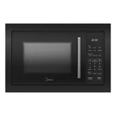 Imagem da oferta Micro-ondas De Embutir 35l Preto Midea Mgb35m1