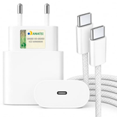 Imagem da oferta Kit Carregador Turbo 25W USB-C com Cabo Reforçado Premium