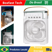 Imagem da oferta Ventilador Umidificador Portátil