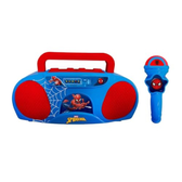 Imagem da oferta Candide, Karaokê Temático, Infantil, Homem-Aranha, Boombox Com Microfone