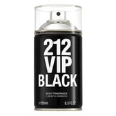 Imagem da oferta Perfume Carolina Herrera 212 Vip Men Black Body Spray Masculino 250ml