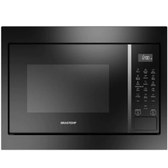 Imagem da oferta Micro-ondas Brastemp de Embutir 32 Litros Preto com 18 Receitas Pré-Programadas e Design Sofisticado - BM146AE 110V