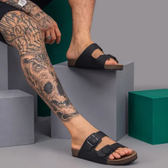 Imagem da oferta Sandalia Masculina Birken Chinelo Em Couro Legitimo Nathos!