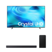 Imagem da oferta Combo Samsung Smart TV 70" Crystal UHD 4K (2026) 70U8000 + Soundbar Samsung 2.1 canais e 300W HW-B450F - F-UN70U80B450F