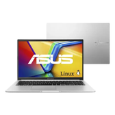 Imagem da oferta Notebook ASUS Vivobook 15 M1502YA AMD Ryzen 7 5825U 16GB Ram 1TB SSD Linux KeepOS 15,6" FHD Cool Silver - NJ613