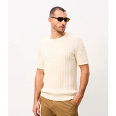 Imagem da oferta Camiseta Manga Curta com Quadradinhos Texturizado