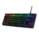 Imagem da oferta Teclado Mecânico Gamer HyperX Alloy Origins Core RGB USB Switch HyperX Blue Design Compacto Anti-Ghosting ABNT2 Preto - 4P5P2A2#AC4