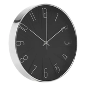 Imagem da oferta Relógio De Parede Wolff Modern De Plástico Preto