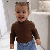 Imagem da oferta Blusa Gola Alta Diversas Cores (Tam. 2 ao 10)