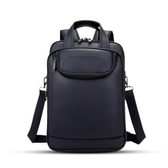 Imagem da oferta Mochila Couro Reforçada Executiva Grande Mochila Para Notebook Trabalho Viagem Escola Com Cabo De Aço Impermeável (preto)