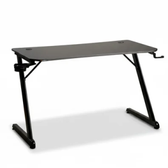 Imagem da oferta Mesa Gamer Husky Snow Preto - Superfície em Fibra de Carbono Suporte para Headset e Copo Resistente à Umidade - HDG100