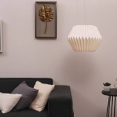 Imagem da oferta Luminária Pendente Origami Branco Cru - Orb