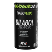Imagem da oferta Dilabol Black Vasodilatador Pote 120 Cáps FTW - DIABO VERDE