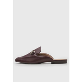 Imagem da oferta Mocassim Mule Anacapri Aplicação Metalizada Bordô