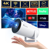 Imagem da oferta Projetor HY300 Original Portátil Smart Android 11 4K Ultra HD HDMI Wifi Bluetooth Alto Falante Embutido