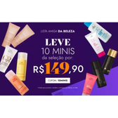 Imagem da oferta Leve 10 Minis Cosméticos da Seleção por R$149,90