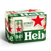 Imagem da oferta Heineken Ultimate Cerveja Lager Puro Malte Lata Pack 12 Unidades 350ml
