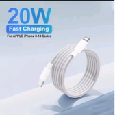 Imagem da oferta Cabo USB de Carregamento Rápido 20W para iPhone 14 13 12 11 Pro Max 8 7 6 Plus XS X XR, Cabo de Dados Tipo C, Acessórios para