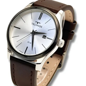 Imagem da oferta Relógio Technos Masculino Steel Prateado Pulseira Couro