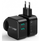 Imagem da oferta Carregador Blitzwolf bw-s6 com 18w 2 portas USB QC3.0