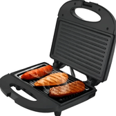 Imagem da oferta Sanduicheira Grill 2 Em 1 Kian Preta Elétrica 750w Cor Preto,Seu Mixto Quente Ultra Rápido, e Outros Petiscos