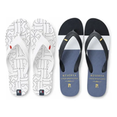 Imagem da oferta Kit 2 Pares Chinelo Masculino Reserva Confortável E Macio Coqueiro E Preto Cinza 4344