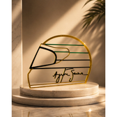 Imagem da oferta Capacete Ayrton Senna Decorativo Moldura