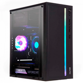 Imagem da oferta Gabinete Gamer Round5 Viper Black Mini Tower Lateral de Vidro mATX Sem Fans Preto R5-VIPER-B-2179