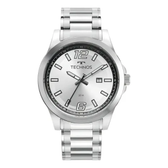 Imagem da oferta Relógio Technos Masculino Racer Basico Prata - 2115twv1k