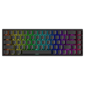 Imagem da oferta Teclado Magnético Gamer Akko Monsgeek Fun68 RGB Preto 8K Switch Akko Glare Linear Hall Effect ANSI Rapid Trigger SOCD DKS Mod Tap