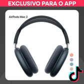 Imagem da oferta Fone de Ouvido Apple AirPods Max 2 Smart Case Cancelamento Ruído Original Lacrado